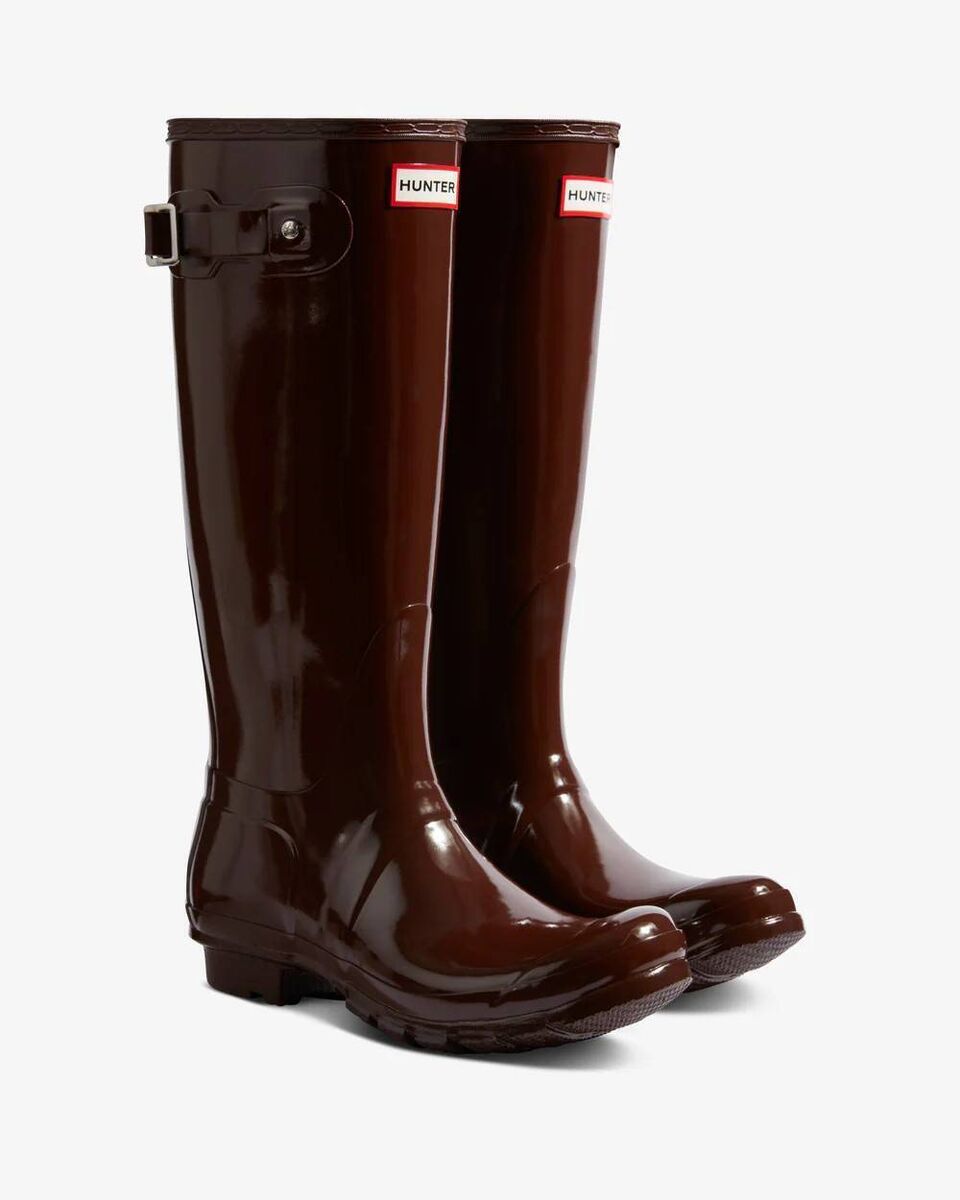 Hunter Original tall gloss boots, Sports Den, €125