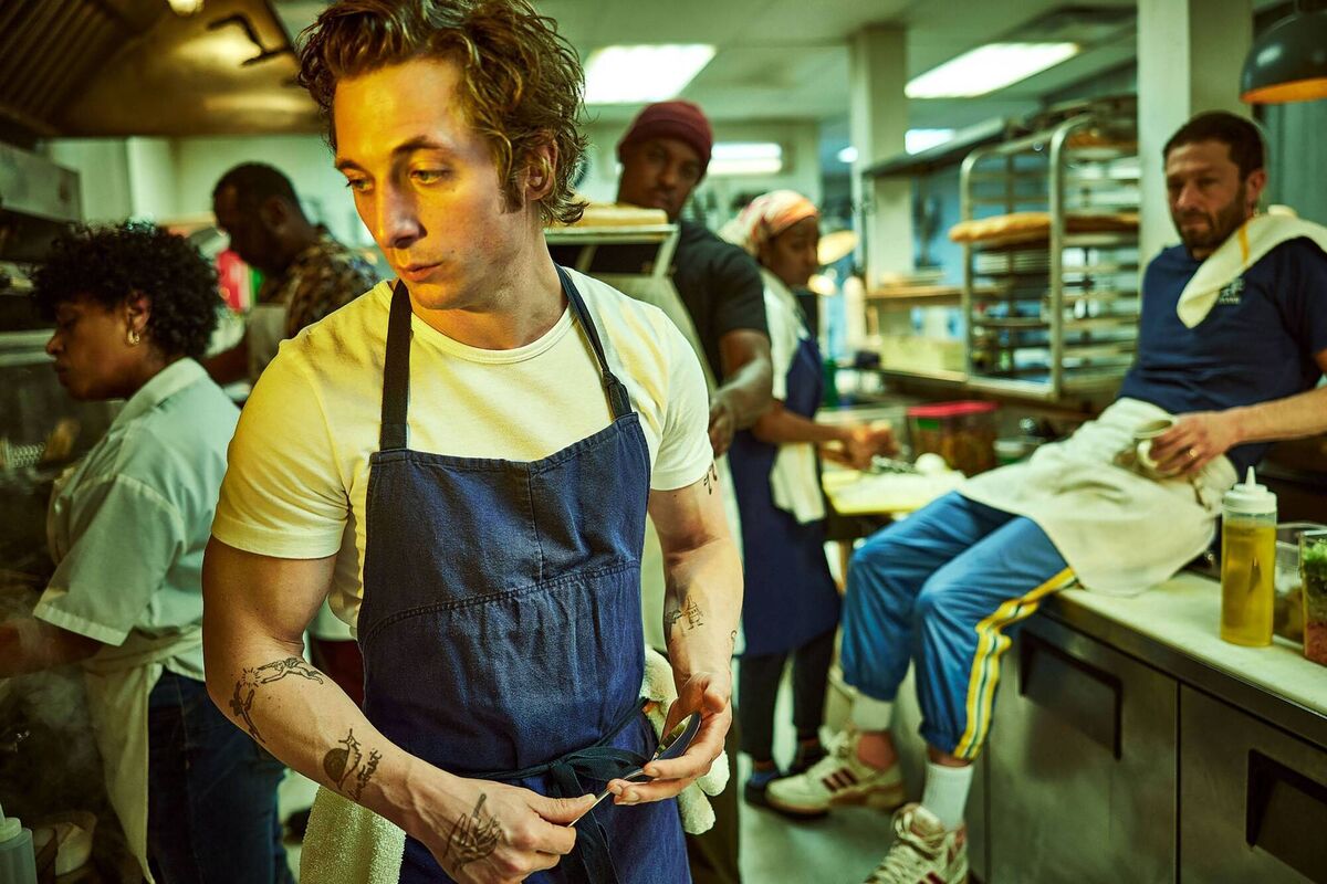  Jeremy Allen White as Carmen 'Carmy' Berzatto in The Bear.