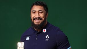 <p>TOP FORM: Ireland and Connacht Centre Bundee Aki, who today has been named Guinness Rugby Writers of Ireland Men’s Player of The Year acknowledging a consistent 2022/2023 season for both club and country. Pic: James Crombie, Inpho</p>