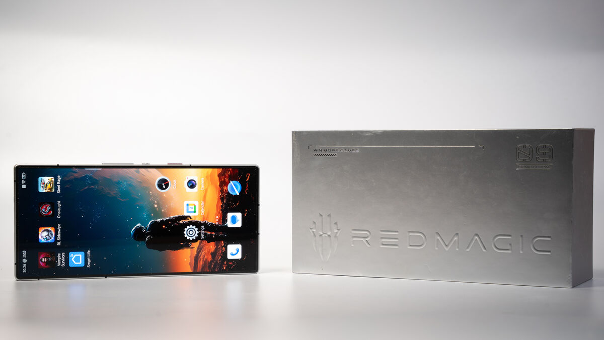 Nubia RedMagic 9 Pro comes with the latest Android 14. Picture: Noel Campion.