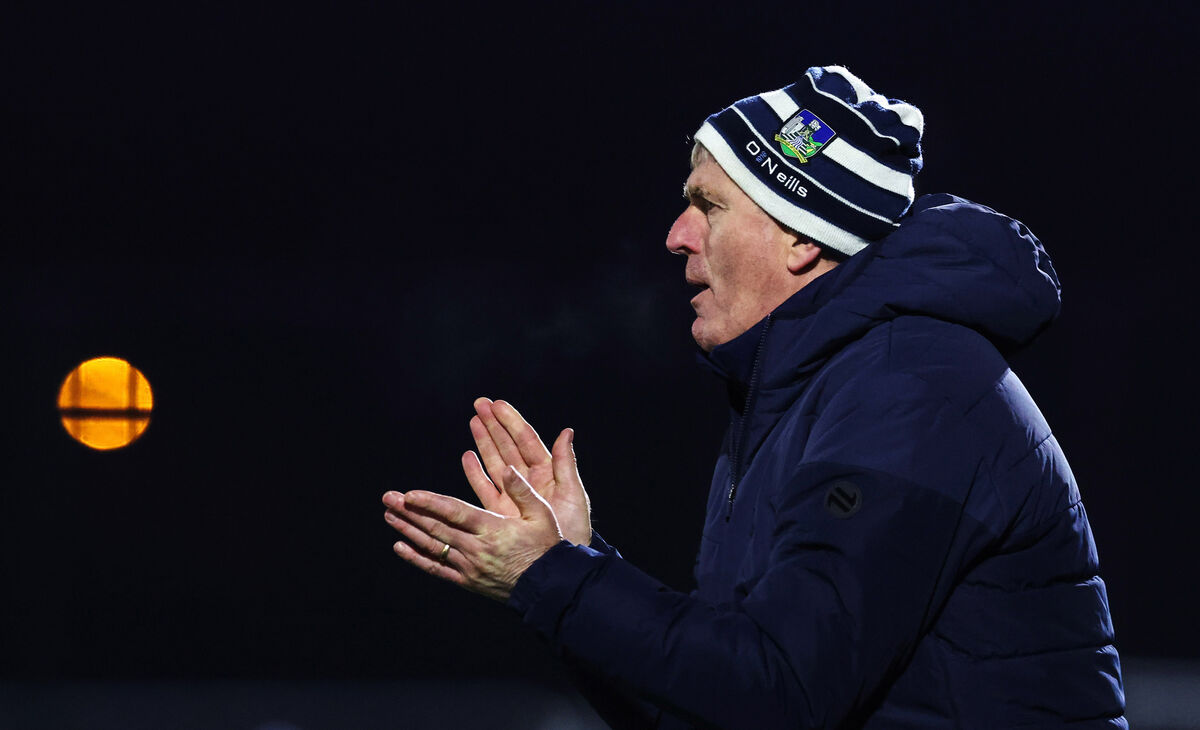 MOON CATCHER: Limerick manager John Kiely. Pic: Lorraine O'Sullivan, Inpho