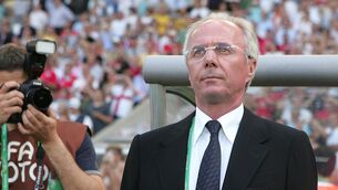 <p>Sven-Goran Eriksson has been told he has around a year left to live. Pic: Martin Rickett, PA</p>