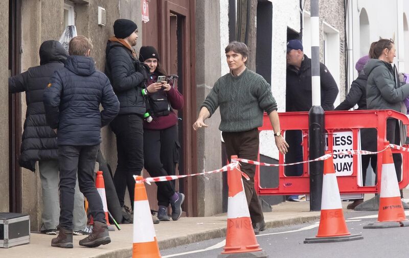Cillian Murphy in New Ross, Co Wexford, while filming Small Things Like These. Picture: Mary Browne