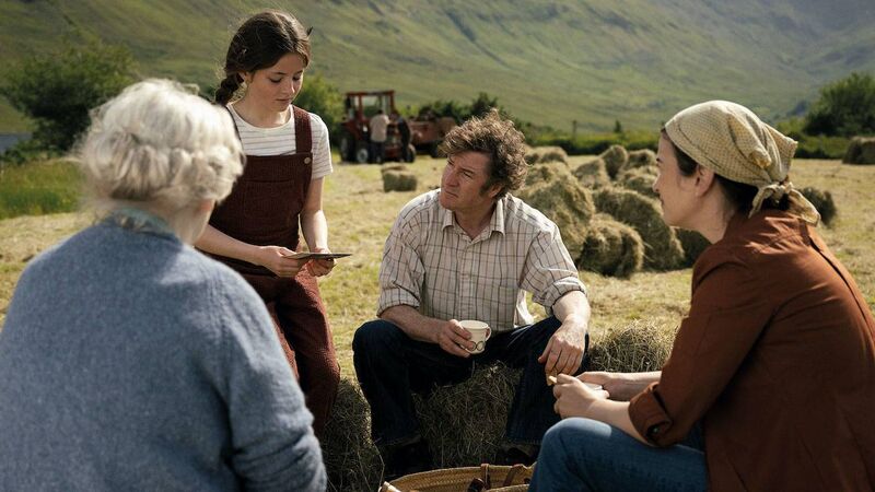 A scene from That They May Face The Rising Sun, a film adaptation of the book by John McGahern