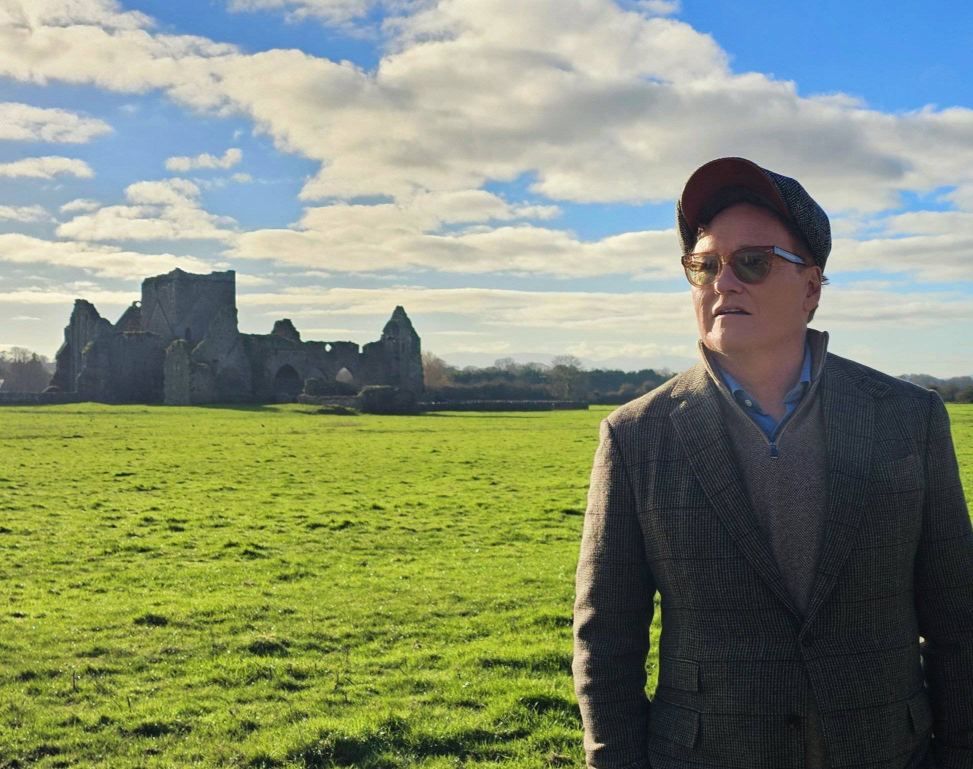 'This is where it all started and I'm back': Conan O'Brien visits ancestral home in Limerick