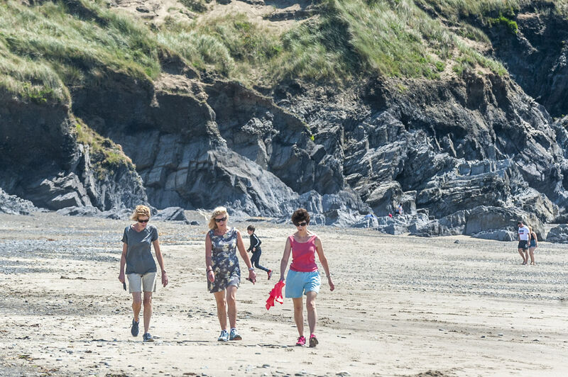 Vacanciers à Owenahincha