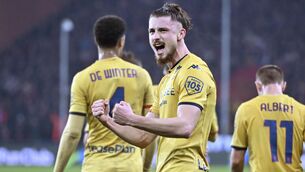 <p>DEAL DONE: Tottenham have concluded the £25m signing of Radu Dragusin from Genoa, with Ange Postecoglou primed to complete a central defensive reshuffle by selling Eric Dier to Bayern Munich for £3.5m. Pic: Tano Pecoraro/LaPresse via AP</p>