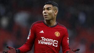 <p>Manchester United's Casemiro.</p>