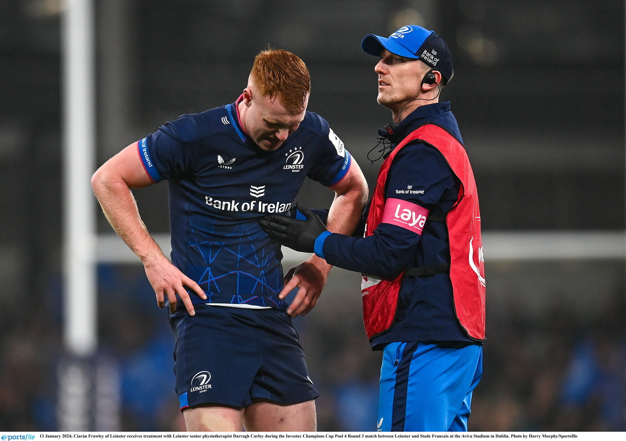 Cullen eases Frawley injury fear for Leinster