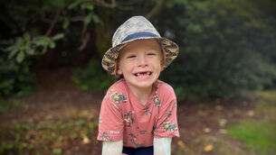 Bobby Clifford, four, at home in Bantry, Co Cork (Grace Clifford)