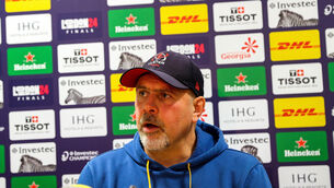 <p>Ulster head coach Dan McFarland. Pic Credit: Ryan Byrne, Inpho.</p>