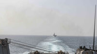 Yemen’s Houthi rebels fire missile at US warship in Red Sea