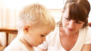 <p>'You don’t want him to associate the baby you hope he will be excited about with making you sick.'</p>