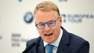 <p>DP World Tour Chief Executive Keith Pelley.</p>