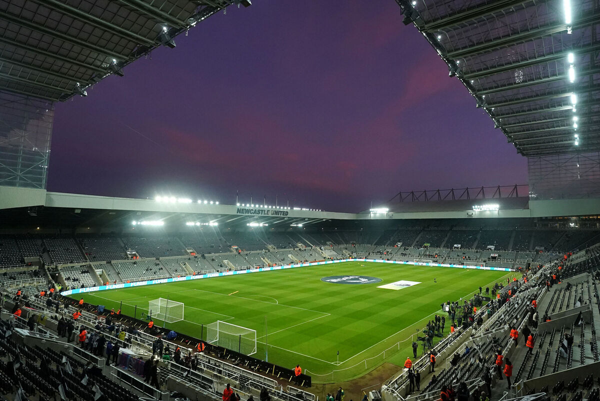 St James' Park. Picture: Owen Humphreys/PA
