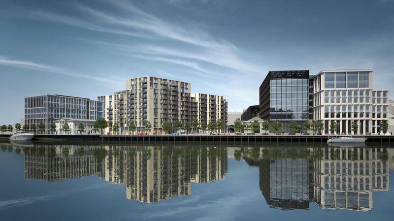 CGI of what apartments on Horgan's Quay will look like (centre) CGI of what apartments on Horgan's Quay will look like (centre)