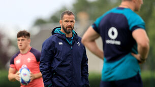 <p>EVOLUTION: Head coach Andy Farrell. Pic: Dan Sheridan, Inpho</p>