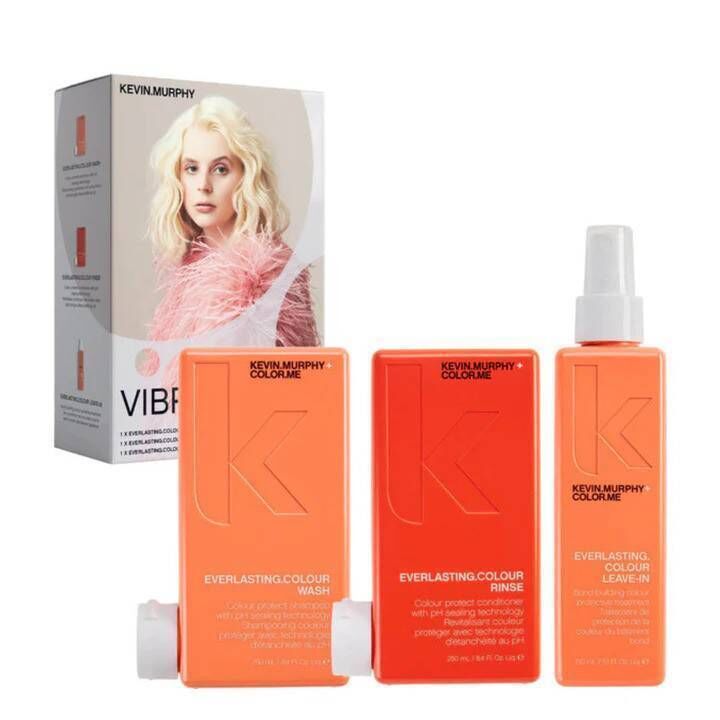 The Kevin Murphy Everlasting Colour gift set (includes shampoo, conditioner and bond-building colour protective leave-in treatment) reduced to €56.10 (was €105) at Millies.ie The Kevin Murphy Everlasting Colour gift set (includes shampoo, conditioner and bond-building colour protective leave-in treatment) reduced to €56.10 (was €105) at Millies.ie