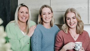 <p>Jacqui Hurley, Derval O'Rourke, Mairead Ronan in conversation. Picture: Nina Val @nvksocial </p>