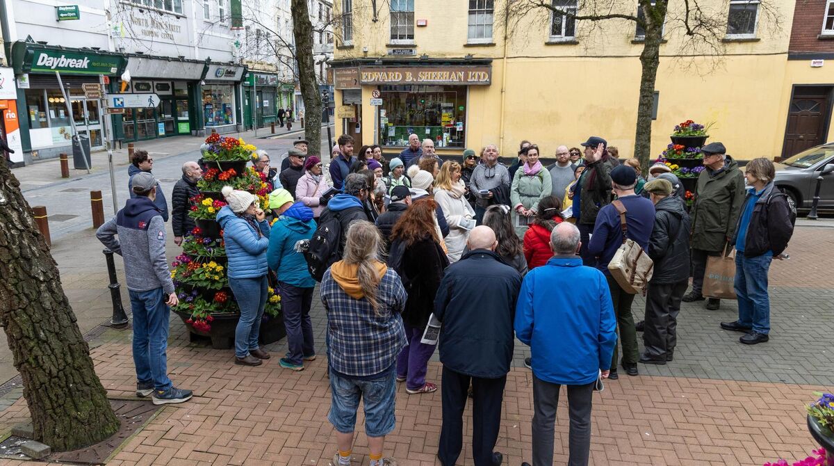 Kieran McCarthy says people attending his historical tours of Cork 'always see something that I have not seen'. Picture: Darragh Kane