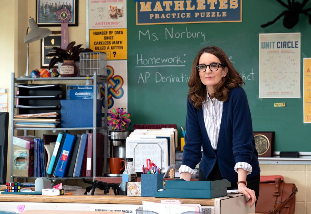 Tina Fey plays Ms. Norbury in Mean Girls from Paramount Pictures. Picture: Jojo Whilden/Paramount © 2023 Paramount Pictures Tina Fey plays Ms. Norbury in Mean Girls from Paramount Pictures. Picture: Jojo Whilden/Paramount © 2023 Paramount Pictures