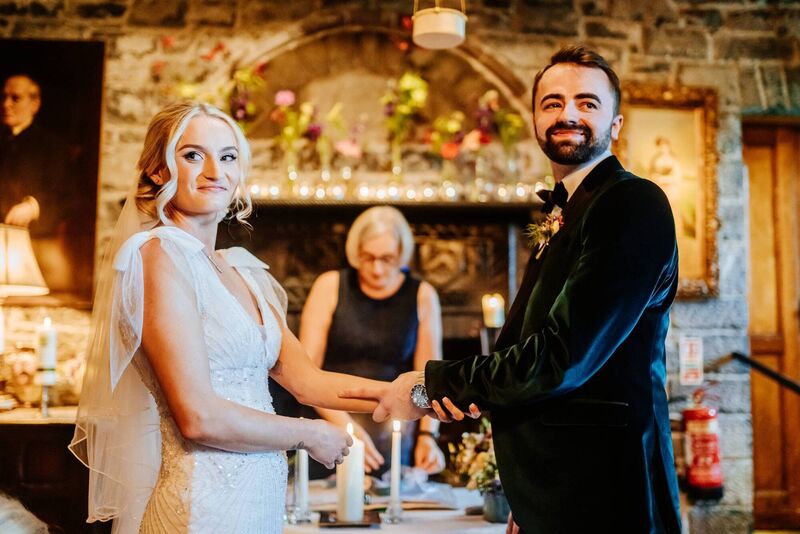 Tessa Hegarty and Adam Doyle were married by celebrant Caroline McCarthy. Tessa Hegarty and Adam Doyle were married by celebrant Caroline McCarthy.