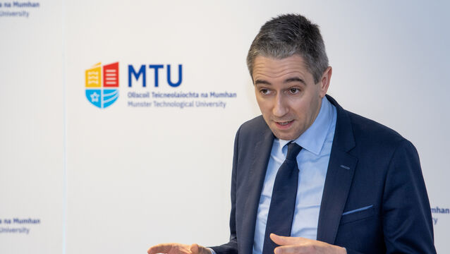 <p>Simon Harris said that he "does not believe" the student accommodation complex in Cork will be purchased. Picture: Domnick Walsh </p>