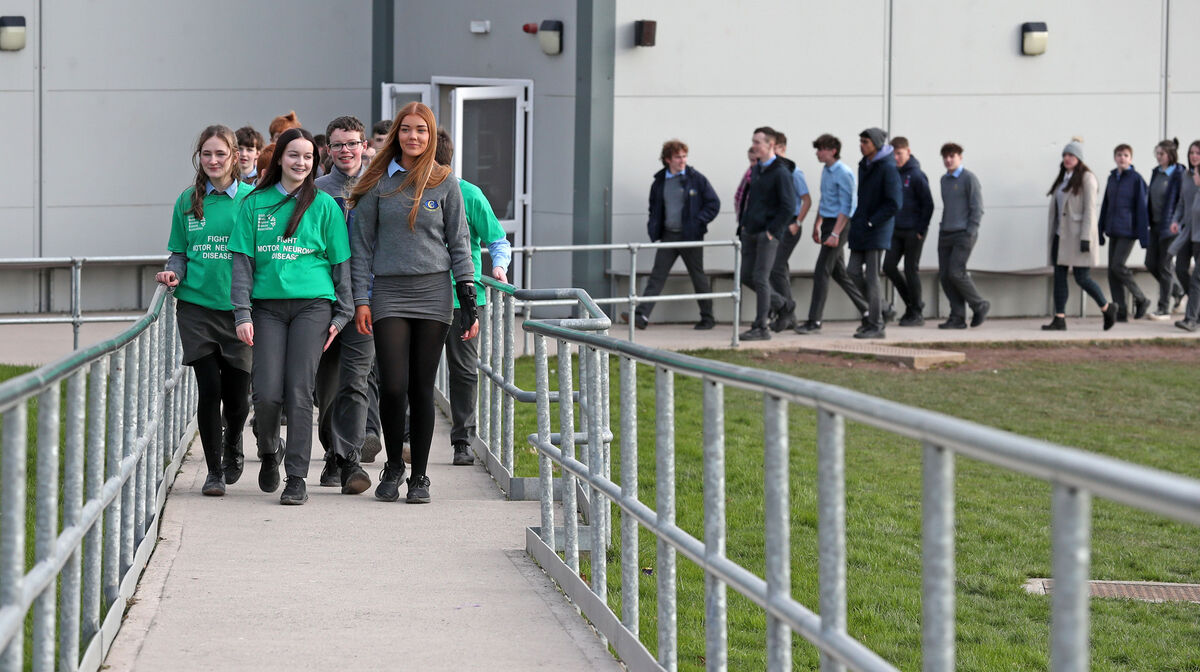 The walk raised more than €27,000 for the Irish Motor Neurone Disease Association.