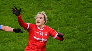 <p>STAR PERFORMER: Katie Quirke of Cork in action. Photo by Stephen McCarthy/Sportsfile</p>