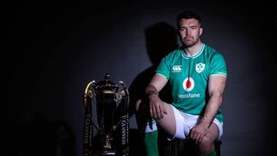 <p>CONTRACT TALKS: Irish Rugby captain, Peter O’Mahony at the launch of the 2024 Guinness Men’s Six Nations Championship at the Guinness Storehouse in Dublin. Pic: ©INPHO/Dan Sheridan</p>
