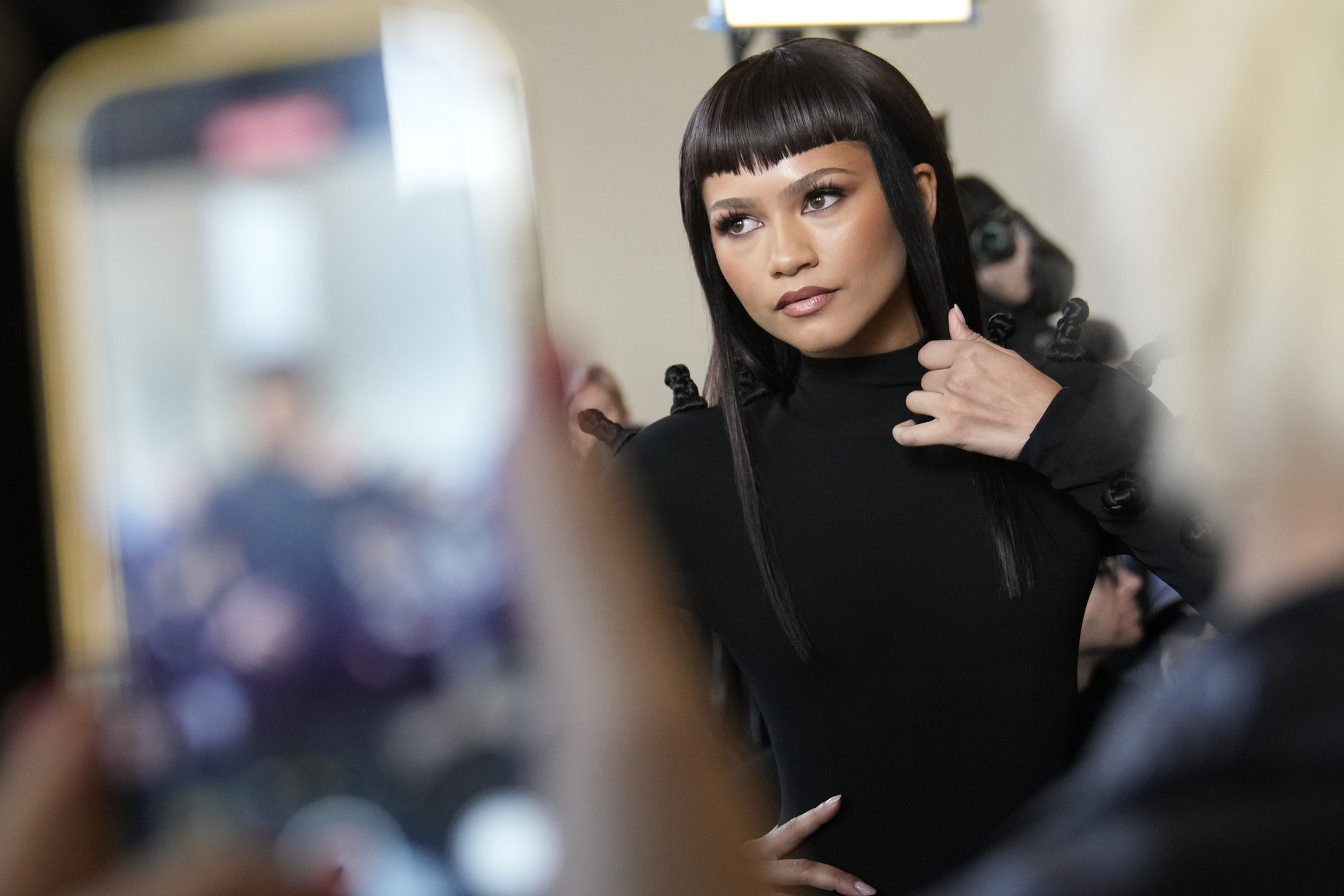 Zendaya debuts bold new haircut at Haute Couture Week in Paris