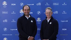 <p>VICE CAPTAIN: European Ryder Cup Captain Luke Donald has named Edoardo Molinari as his first Vice Captain for the 2025 Ryder Cup. Pic: Richard Heathcote/Getty Images</p>