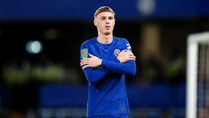 <p>WEMBLEY BOUND: Chelsea's Cole Palmer celebrates. Photo credit: Zac Goodwin/PA Wire.</p>