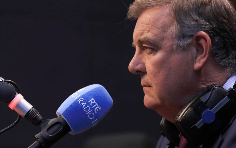 Bryan Dobson currently presents RTÉ News at One with Bryan Dobson on RTÉ Radio 1. Picture: Donall Farmer