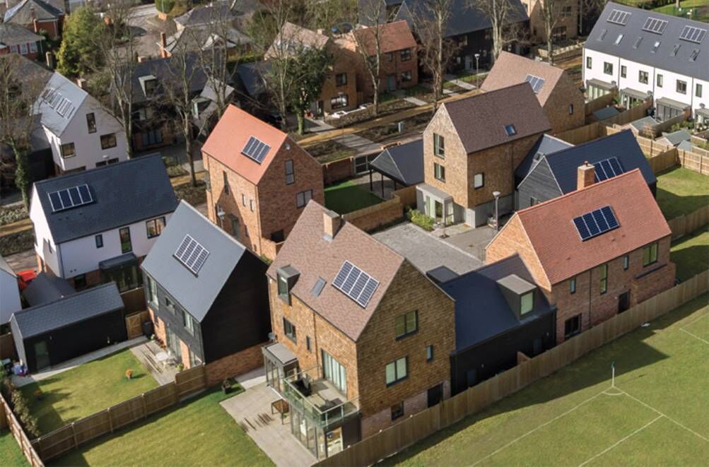 Indicative image of house styles for Ballincurrig Villa development in O'Callaghan Properties joint proposal with Johnson &amp; Perrott, off the South Douglas Road.