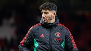 <p>LAST LINE: Altay Bayindir of Manchester United applauds the fans after the Premier League match against Tottenham. Picture: Ash Donelon/Manchester United via Getty Images</p>
