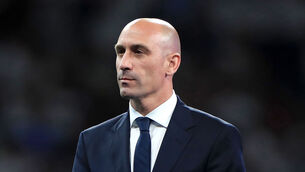 <p>An investigating judge has proposed Luis Rubiales should be tried over his kiss on the lips of Spain midfielder Jennifer Hermoso during the Women's World Cup final medal ceremony last year. Picture: Mike Egerton/PA Wire.</p>