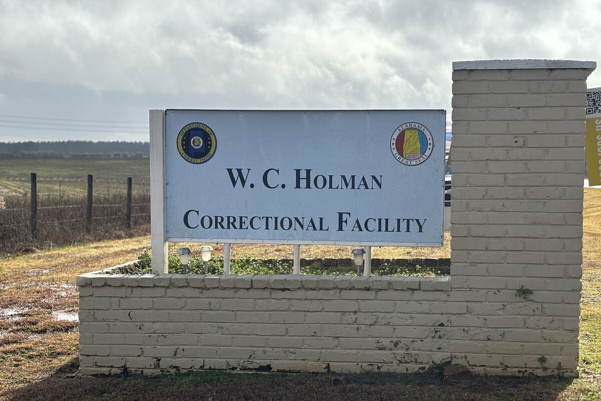 A sign for Holman Correctional Facility in Alabama Picture: Kim Chandler, AP A sign for Holman Correctional Facility in Alabama Picture: Kim Chandler, AP