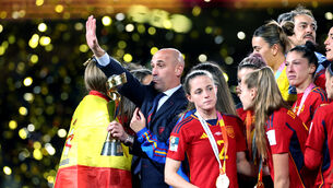 <p>A FIFA appeals committee has upheld a three-year ban imposed on former Spanish football federation president Luis Rubiales. Pic: Isabel Infantes/PA</p>