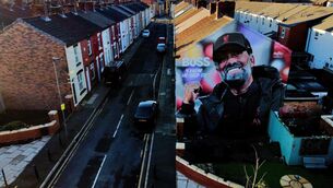 <p>A mural paying tribute to Liverpool manager Jurgen Klopp, Randolph Street, near Anfield Stadium. Klopp will stand down as Liverpool manager at the end of the season. The 56-year-old has informed the club’s ownership of his decision to stand down, having taken charge at Liverpool in 2015. Picture: Peter Byrne/PA Wire.</p>