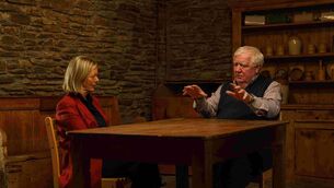 <p>Noelle Gallagher (Ní Mhurchú) and Brian Ó Cléirigh at Fr Murphy 1798 Centre, on Sloinne; Sunday, 8.30pm; TG4</p>
