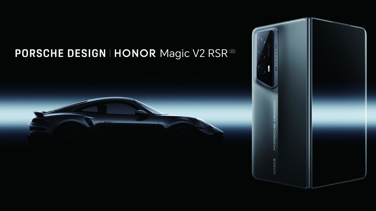 Porsche Design Magic V2 RSR. Picture: Honor. Porsche Design Magic V2 RSR. Picture: Honor.