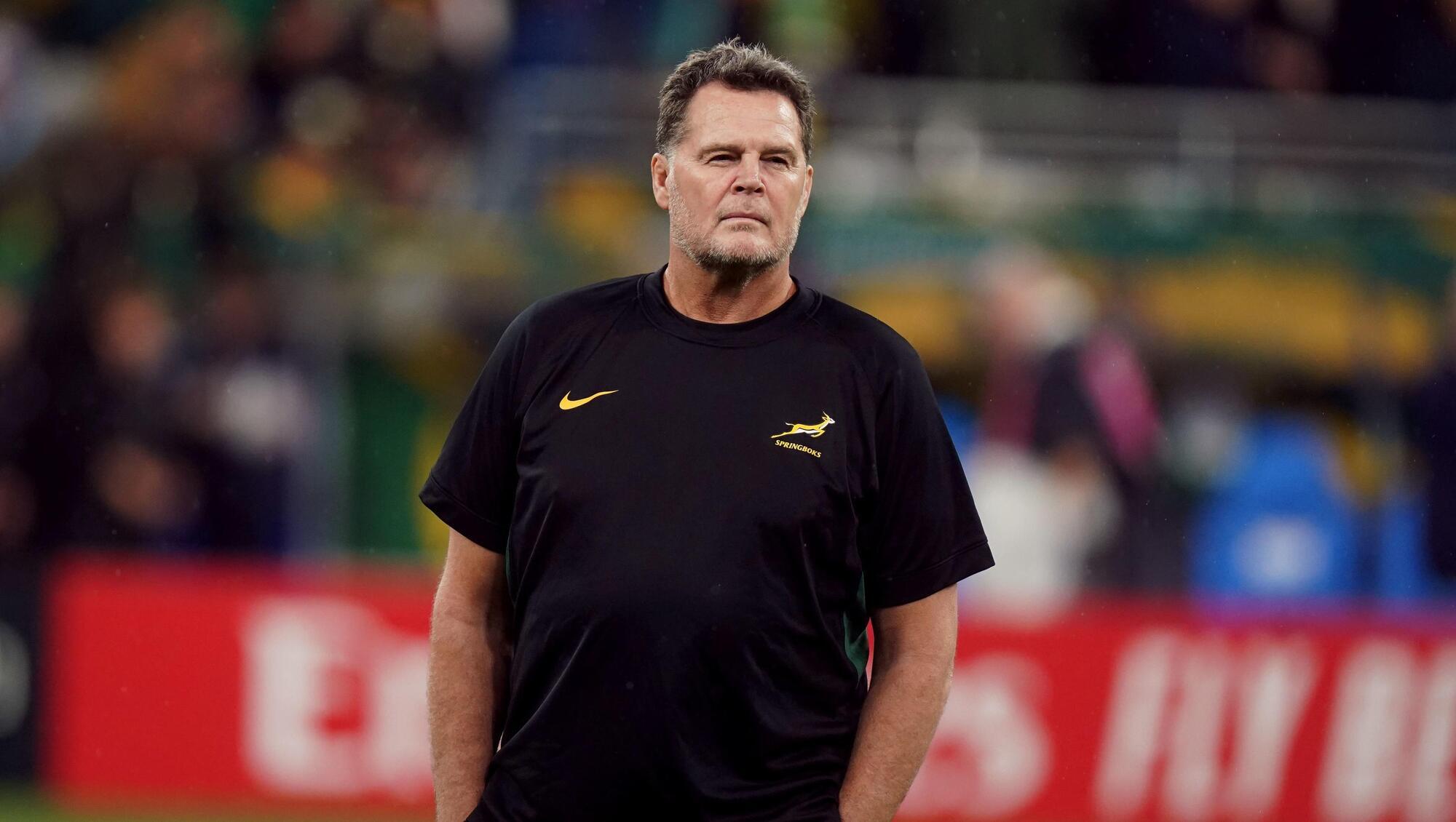 South Africa Director of Rugby, Rassie Erasmus,