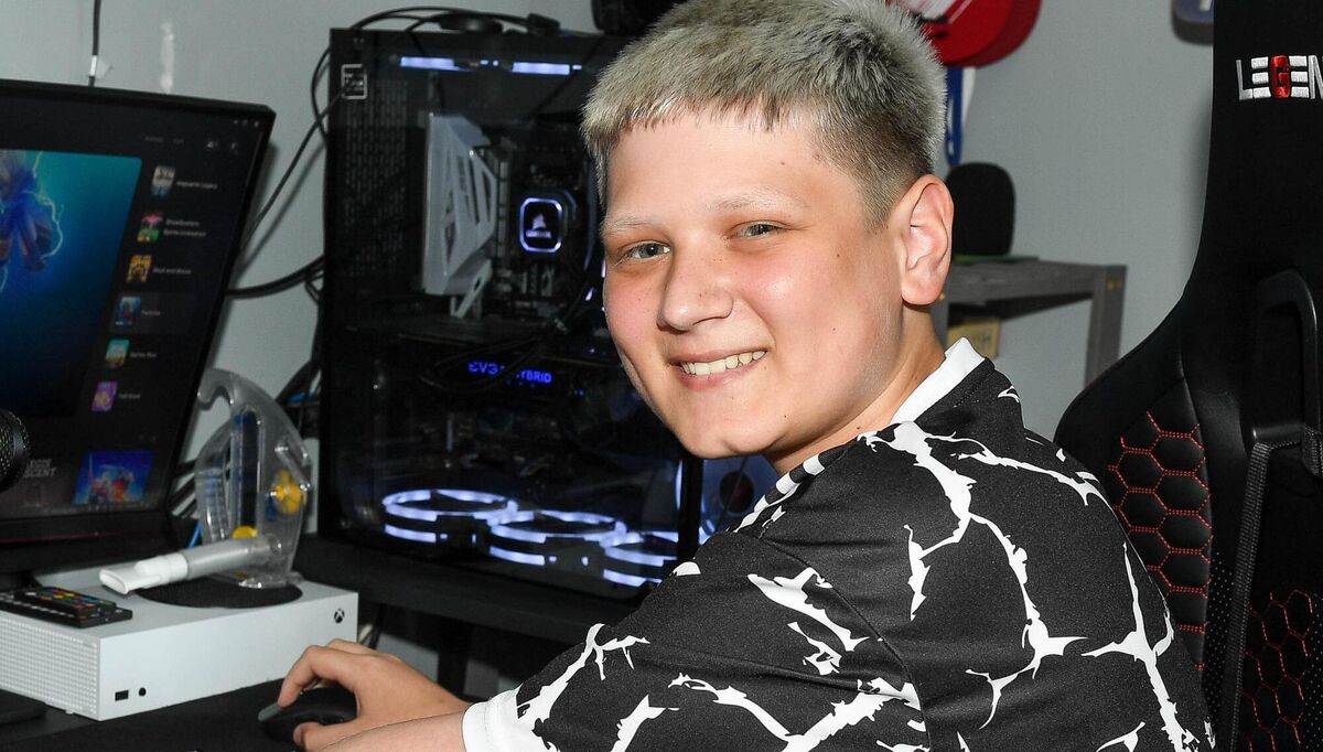  Kacper Kozlowski at his home in Midleton, Co Cork in 2022.