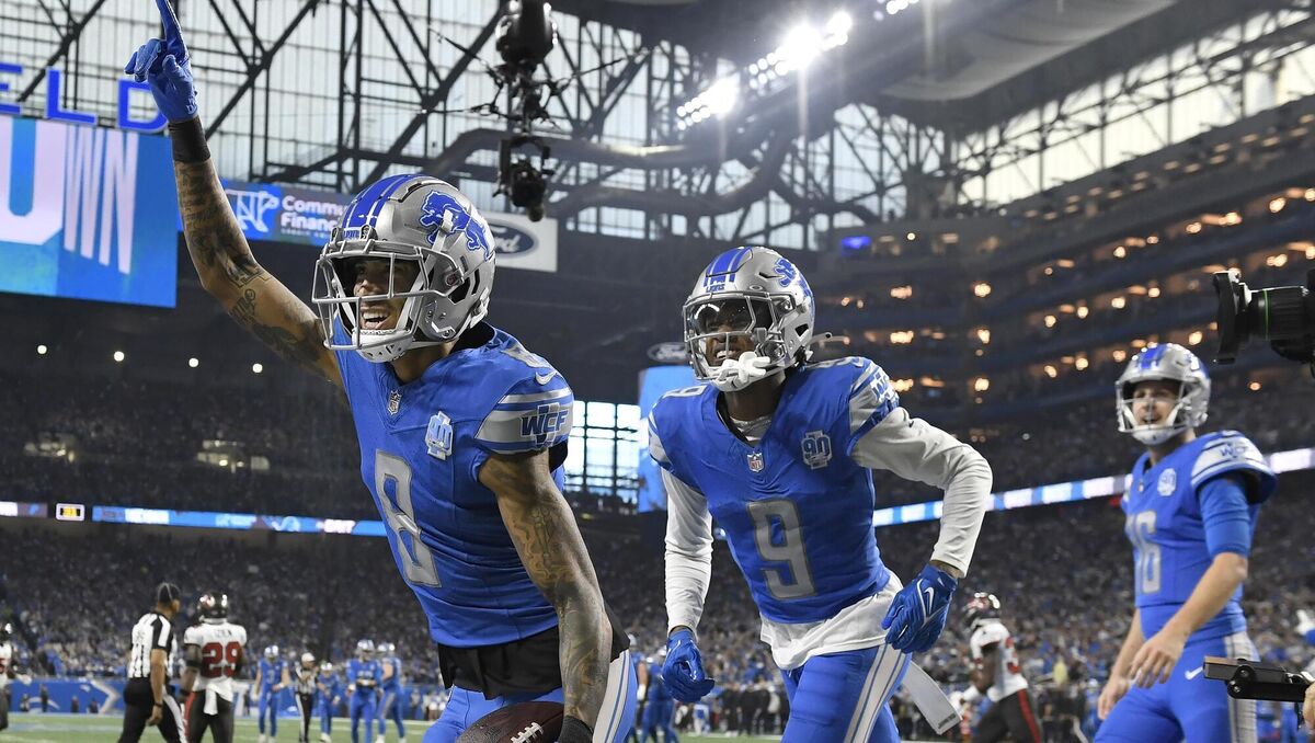 Detroit Lions wide receiver Josh Reynolds Pic credit: AP Photo/Jose Juarez.