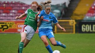 <p>MOVING CITY: Peamount United's Tara O'Hanlon looks set to sign for Manchester City. Picture; Eddie O'Hare</p>