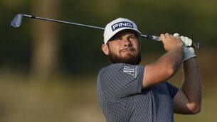 <p>LIV IT UP: Tyrrell Hatton will join LIV Golf. (AP Photo/Kamran Jebreili.</p>