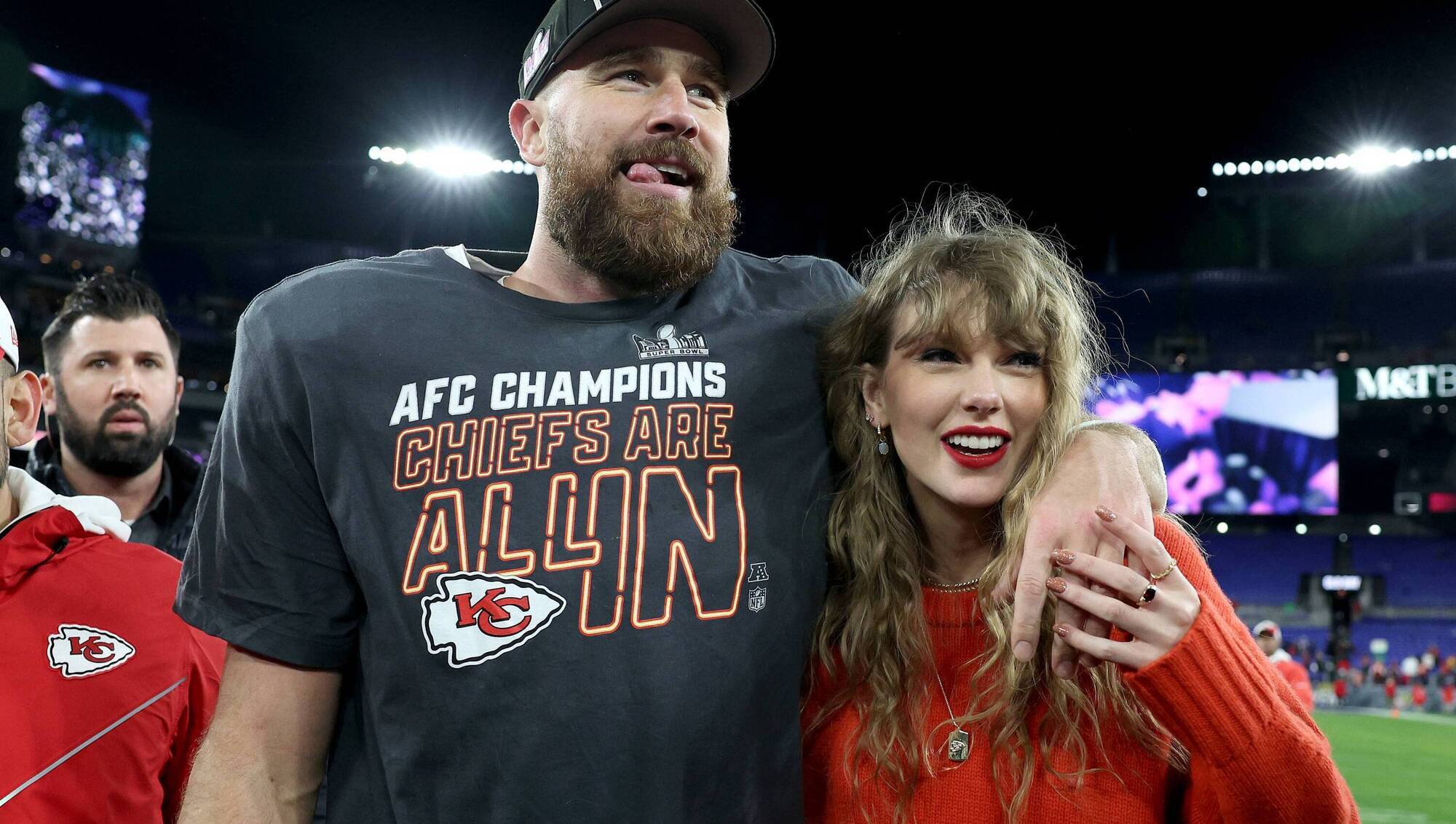 Ready for it? Taylor Swift gets Kelce kiss of approval