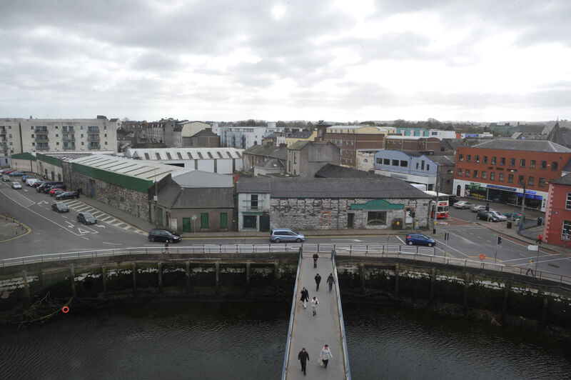 In 2019, UCC secured some €25m to help develop the Cork University Business School (CUBS) on the long-vacant former Brooks Haughton timber yard site. Picture: Dan Linehan