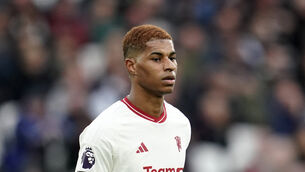 Marcus Rashford has been subject of reports about his trip to Belfast (Adam Davy/PA)